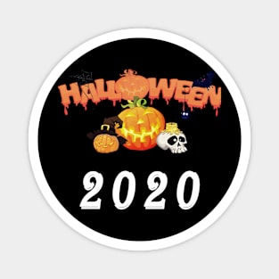 funny halloween 2020 gift idea Magnet